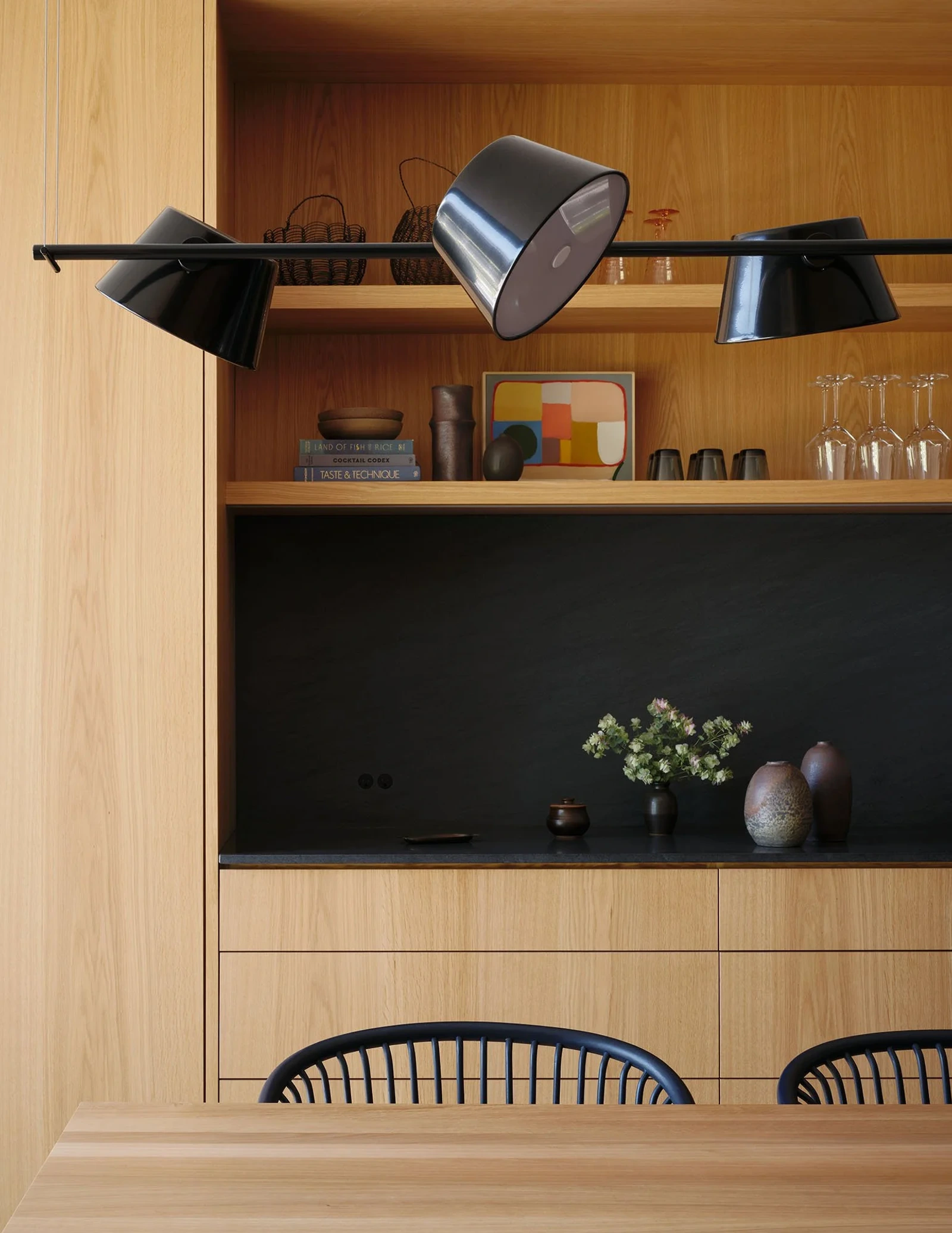 An interior shot of Mr. Belvedere in Seattle, WA