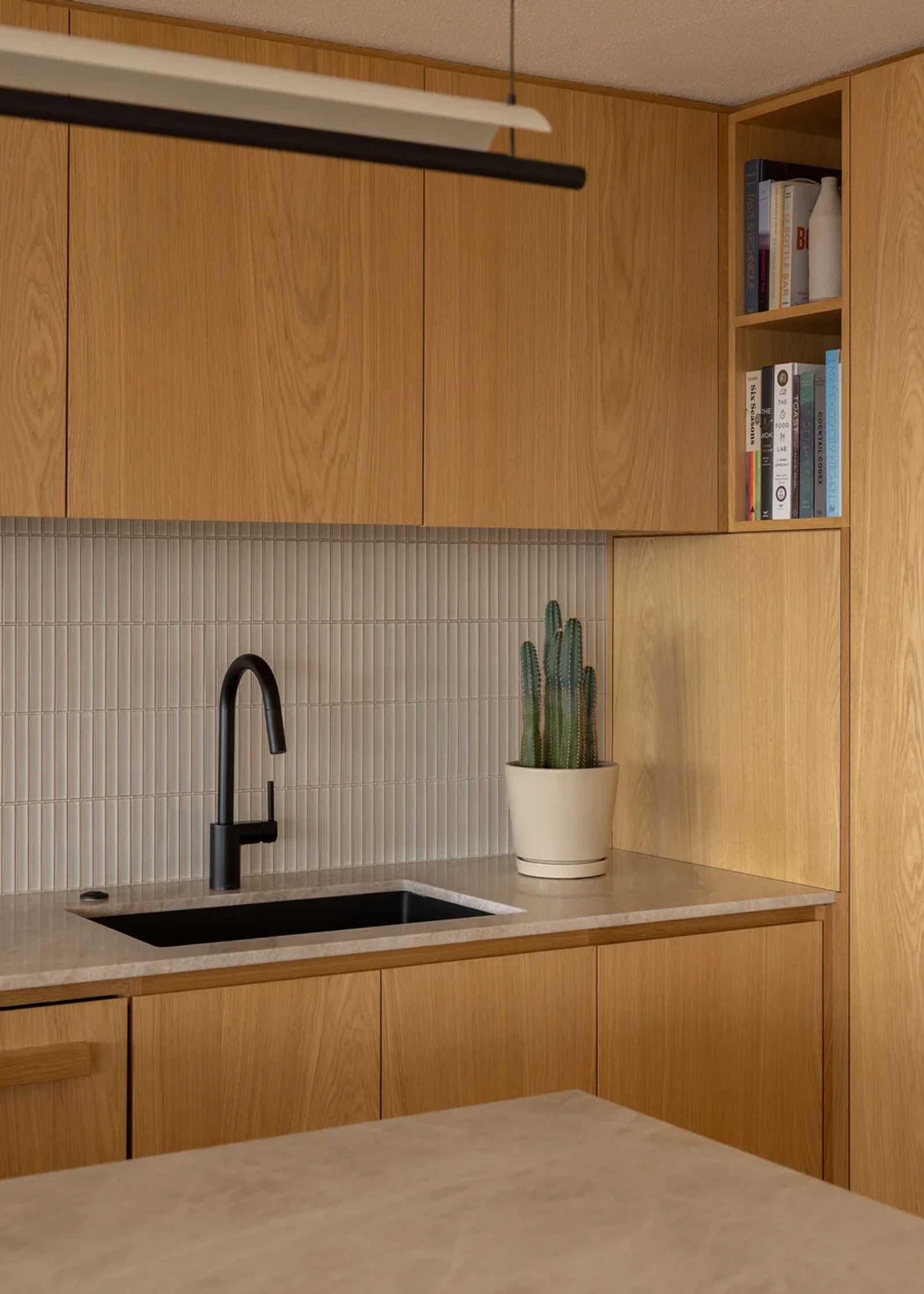 An interior shot of the Highlander project in Seattle, WA