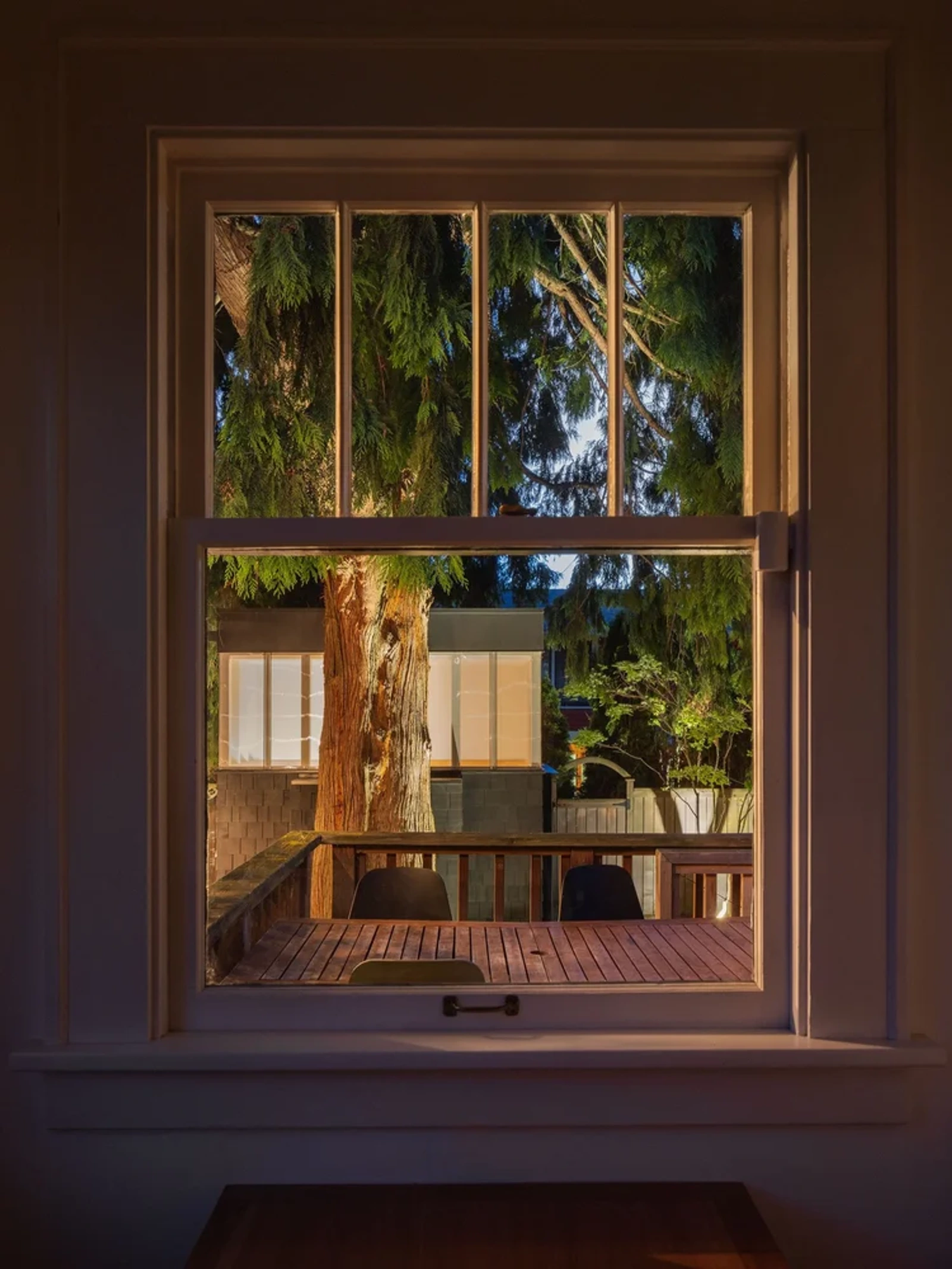 A image of the interior of he shed_she shed in Seattle, WA.