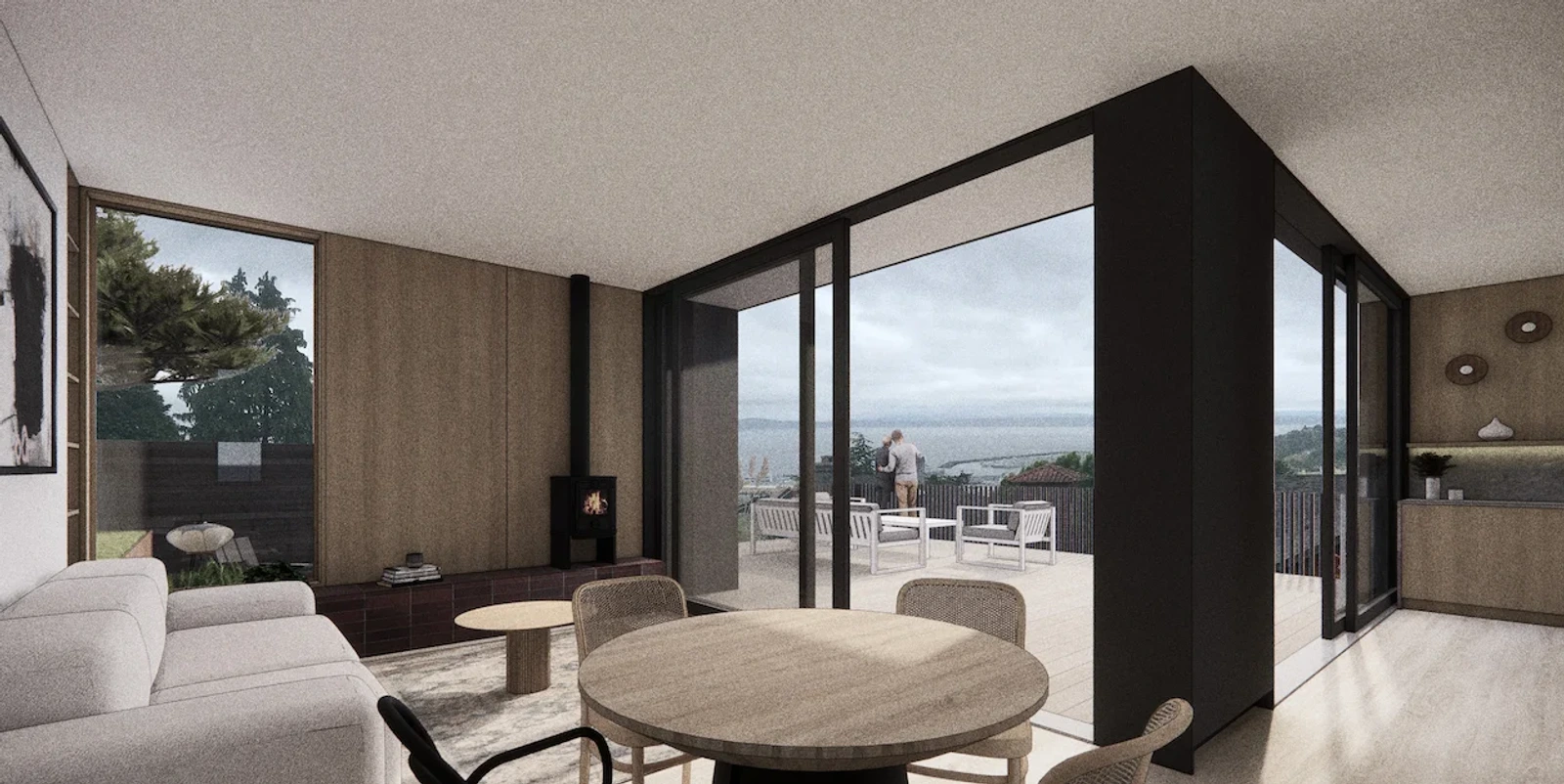 A rendering of the View Alley project in Seattle, WA