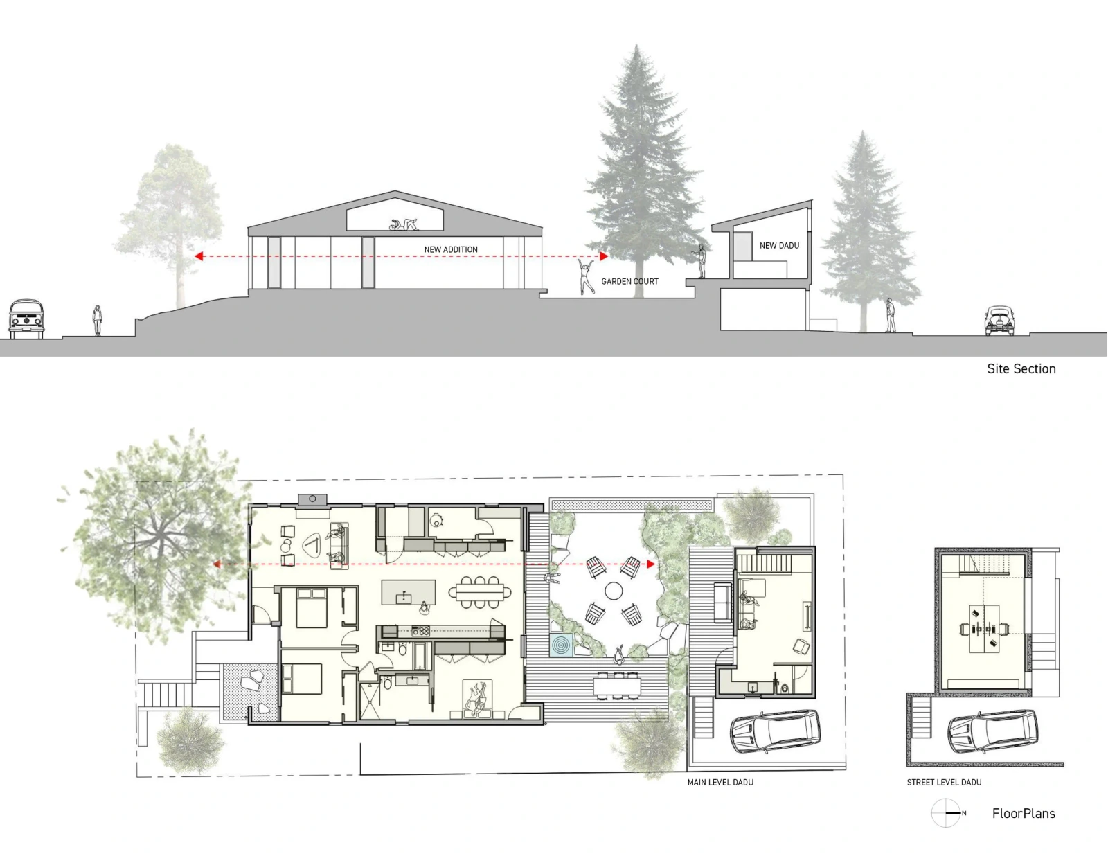 The plans of Mr. Belvedere in Seattle, WA