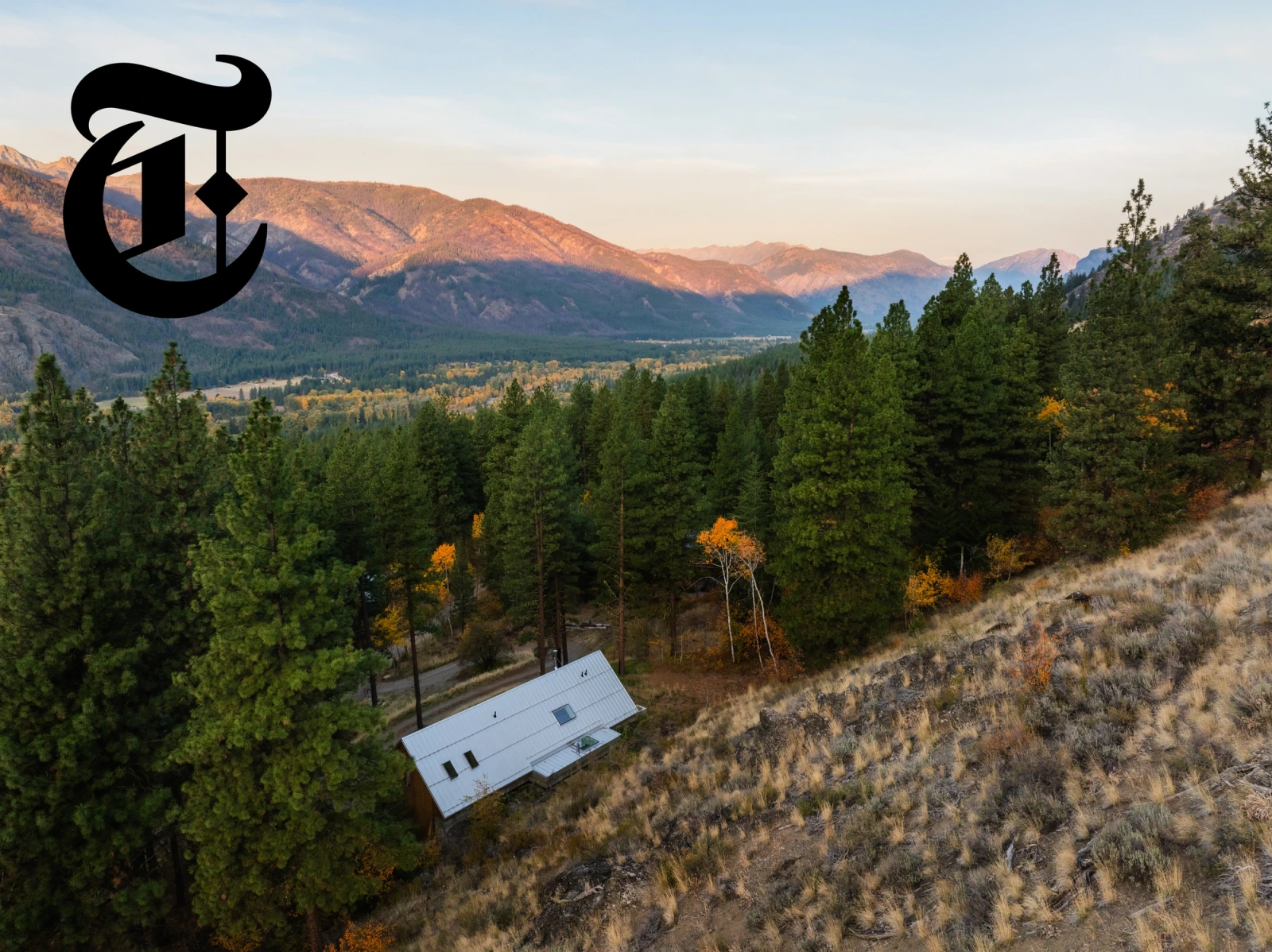 methow valley vacation cabin with new york times