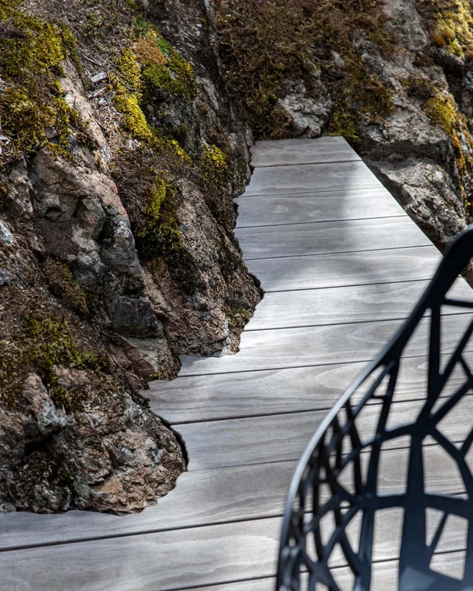 A shot of a modern balcony