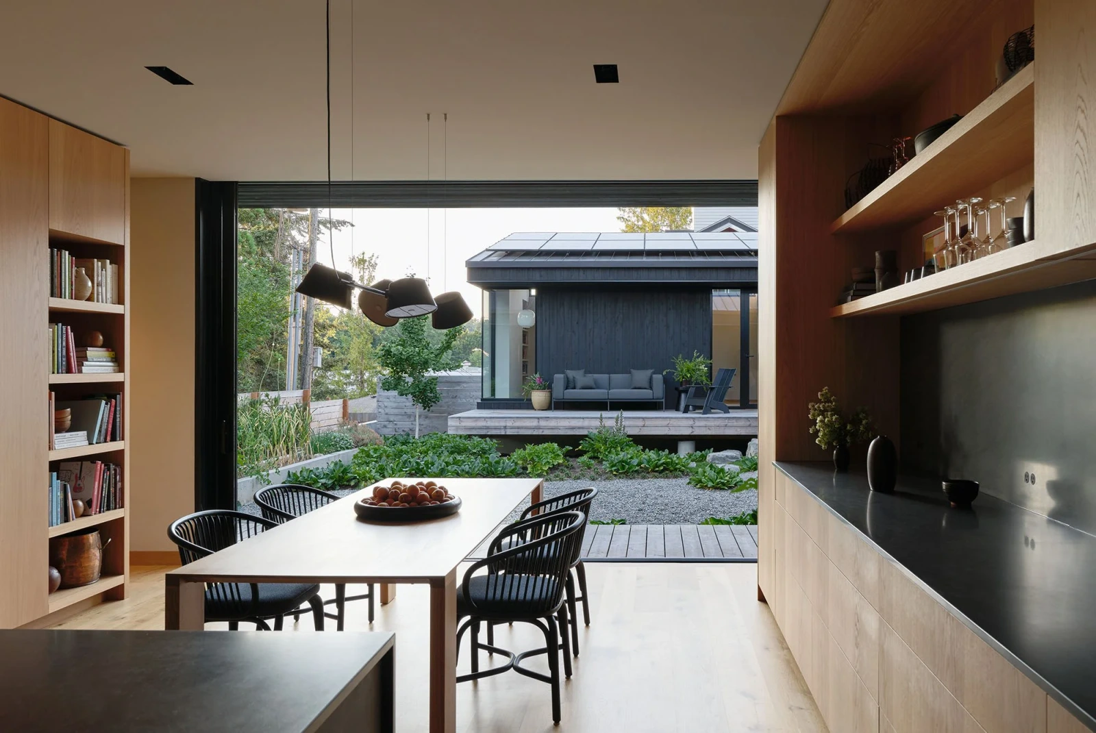 An interior shot of Mr. Belvedere in Seattle, WA