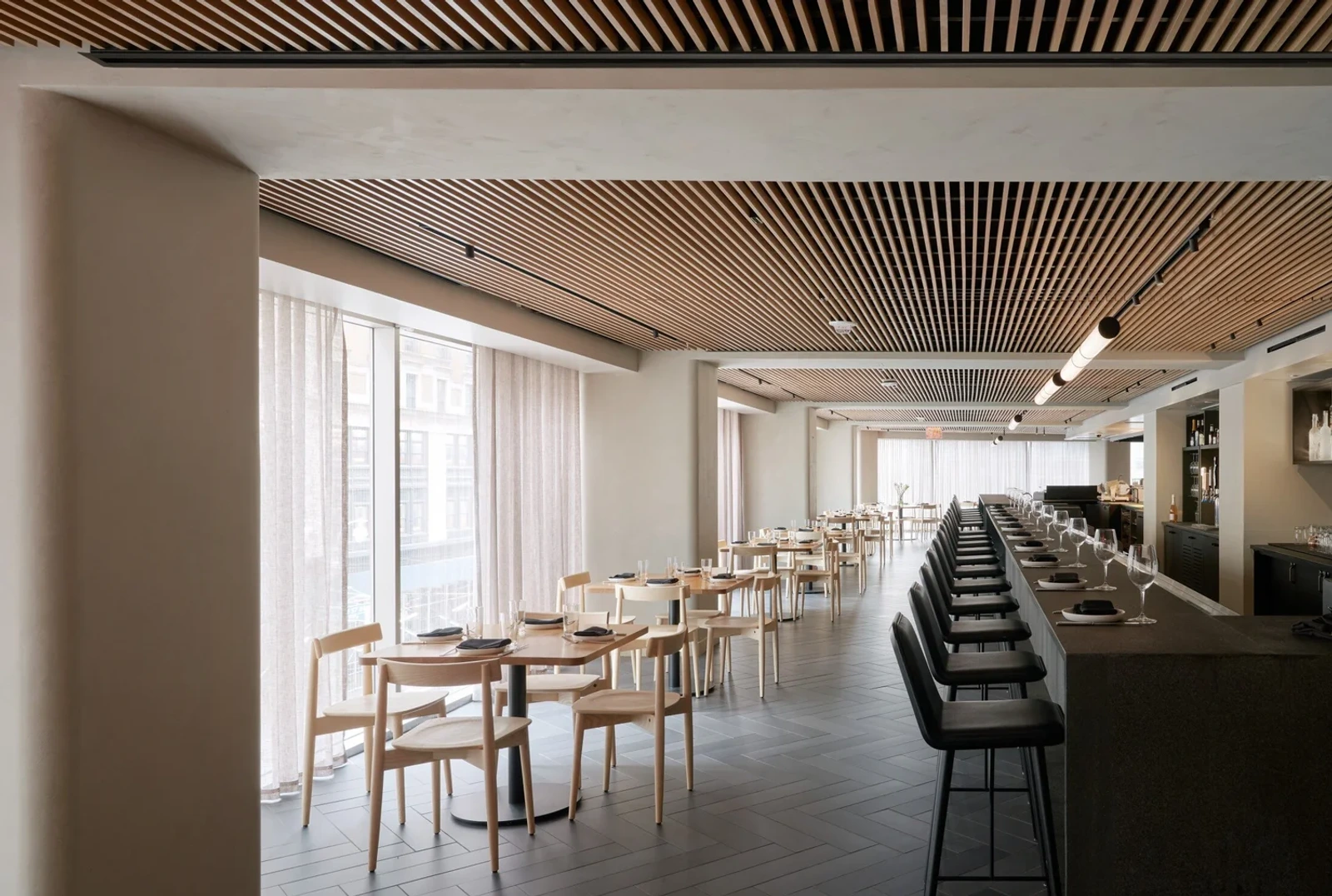 An interior shot of wolf in New York City