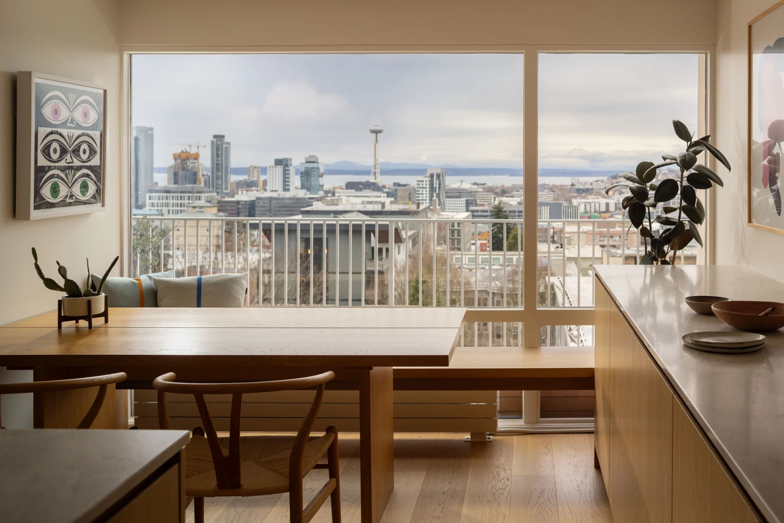 An interior shot of the Highlander project in Seattle, WA
