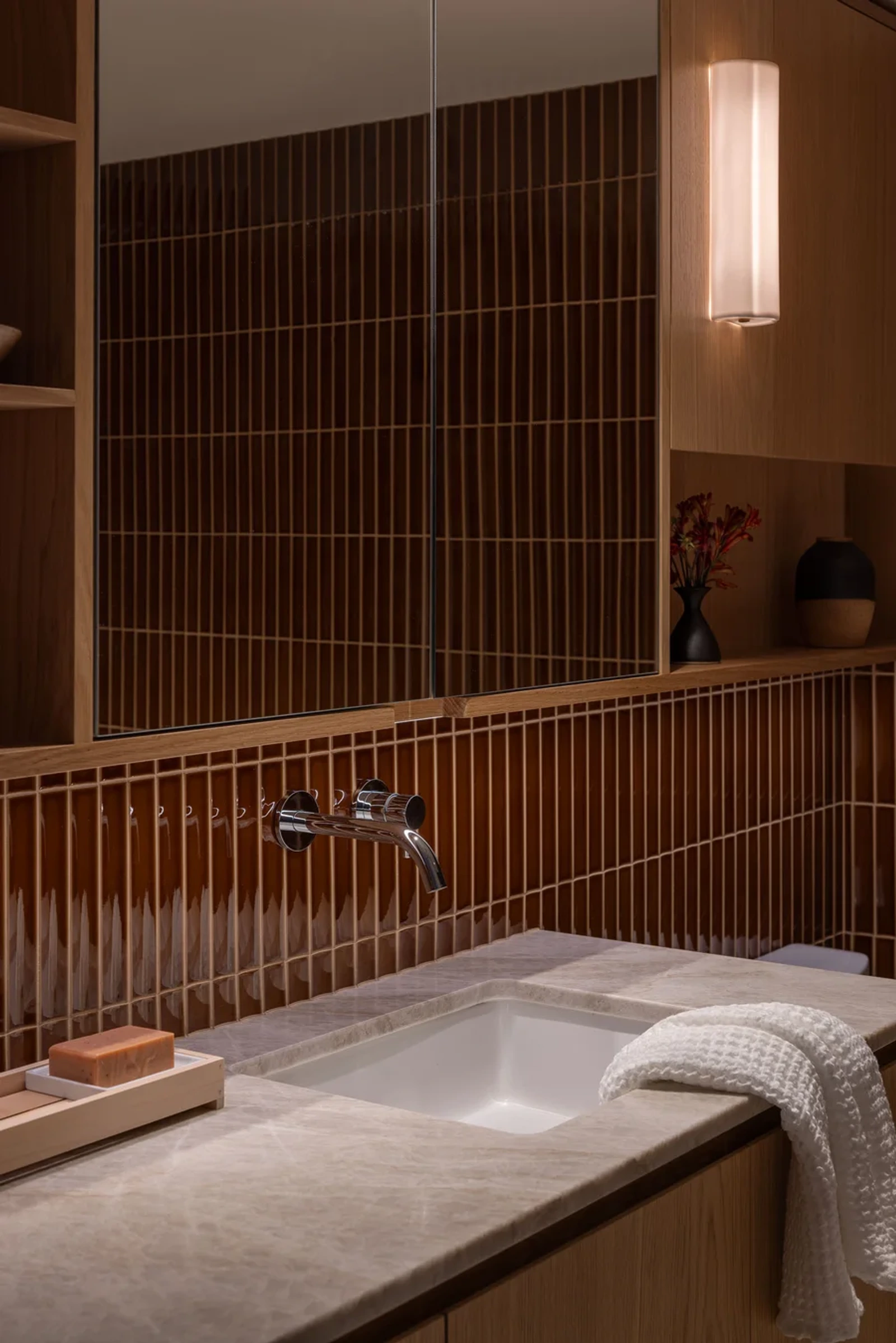 An interior shot of the Highlander project in Seattle, WA