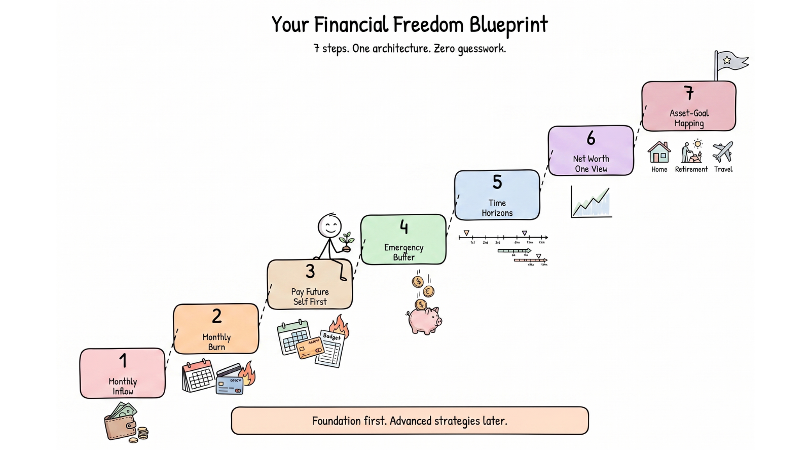 Financial Freedom Blueprint : A 7-Step Architecture for Indian Families
