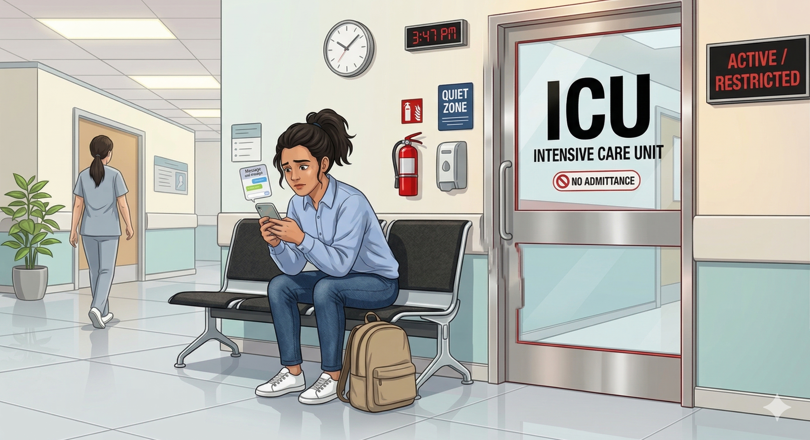 Young Indian professional checking phone with a worried expression realising savings are not enough.