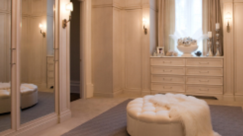 dressing room size