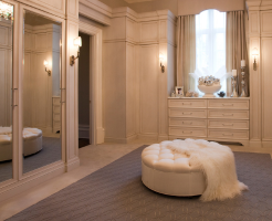 dressing room size
