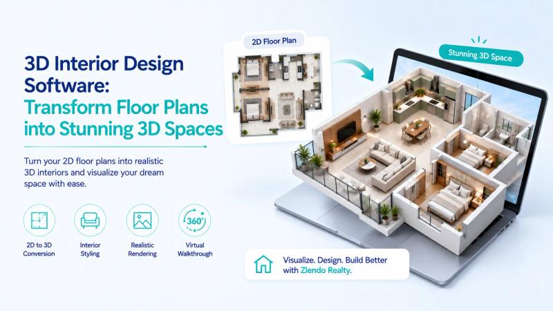 Transforming Floor Plans into 3D Spaces