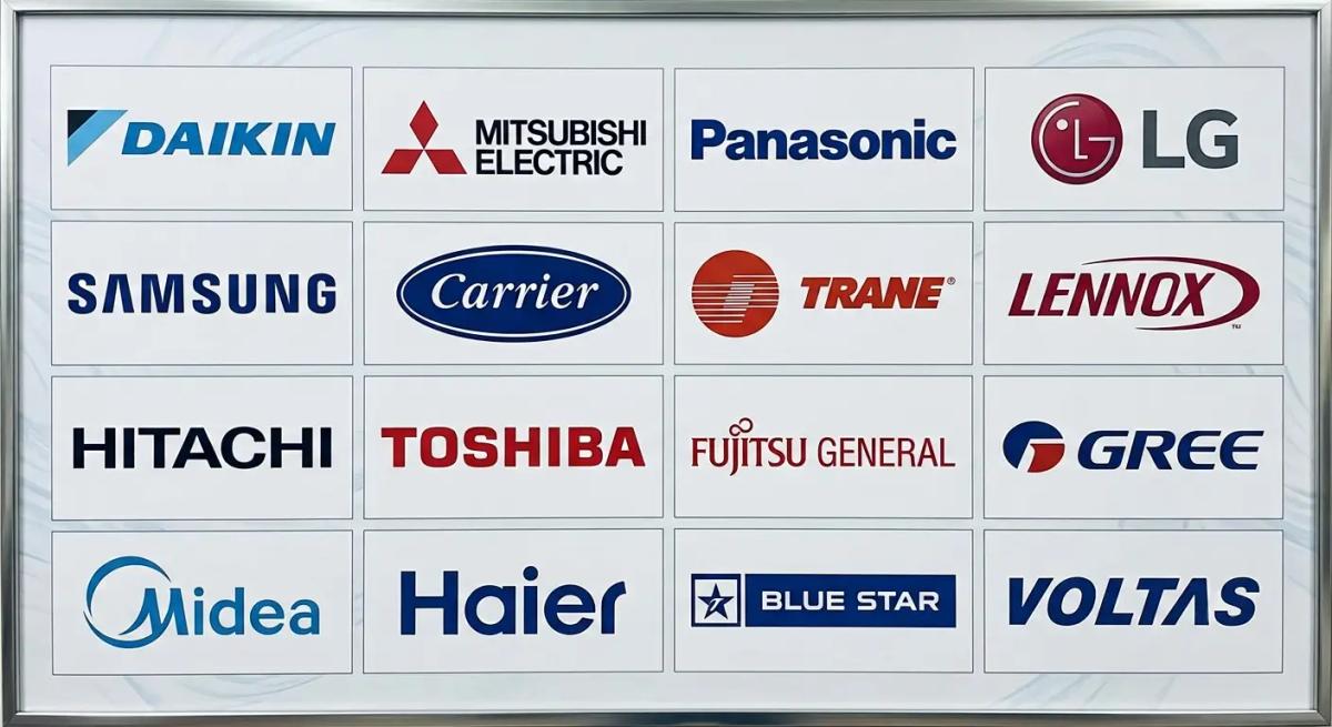 Most Popular AC Brands Worldwide
