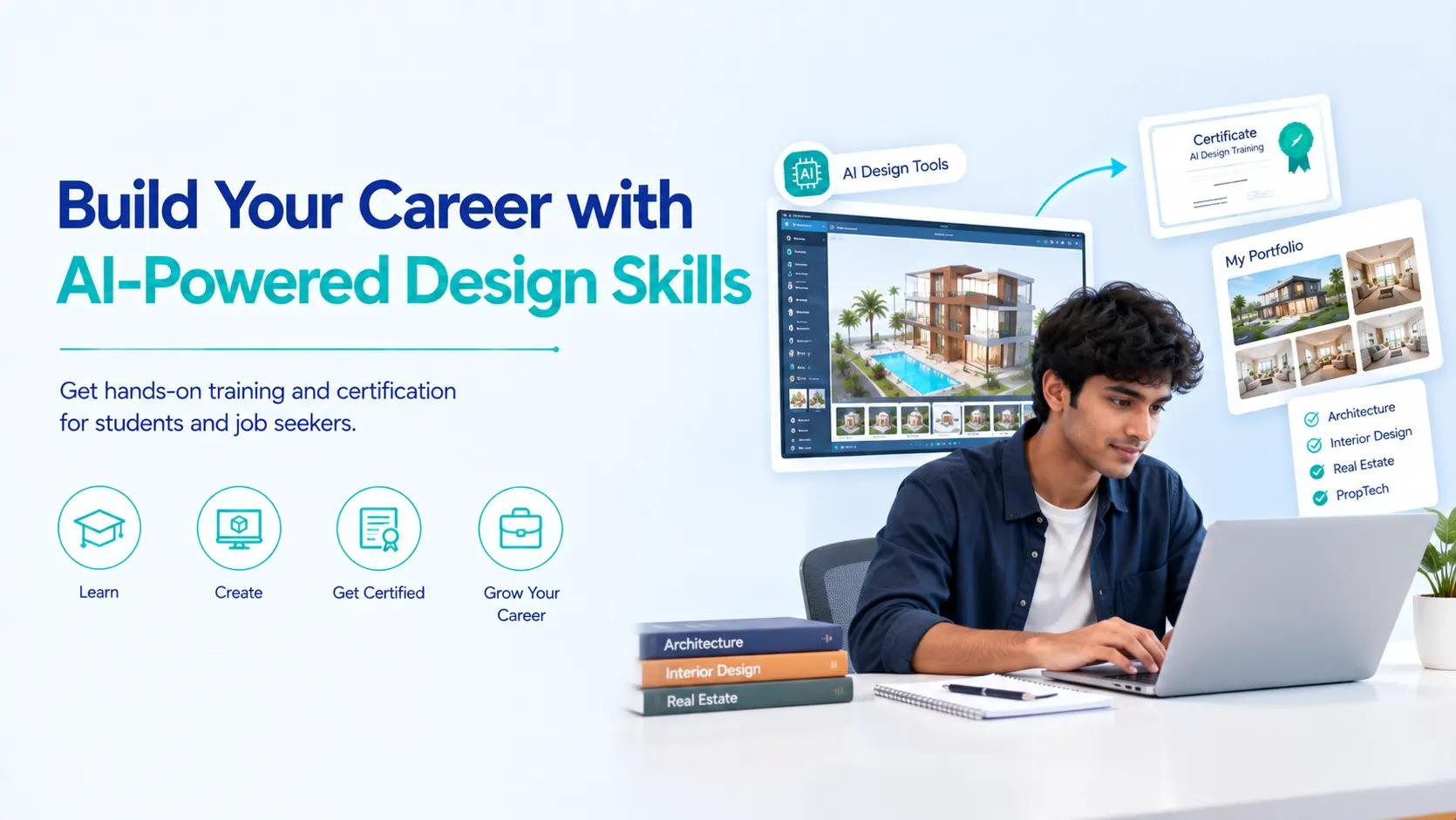 AI-powered design training for architecture and civil engineering students 