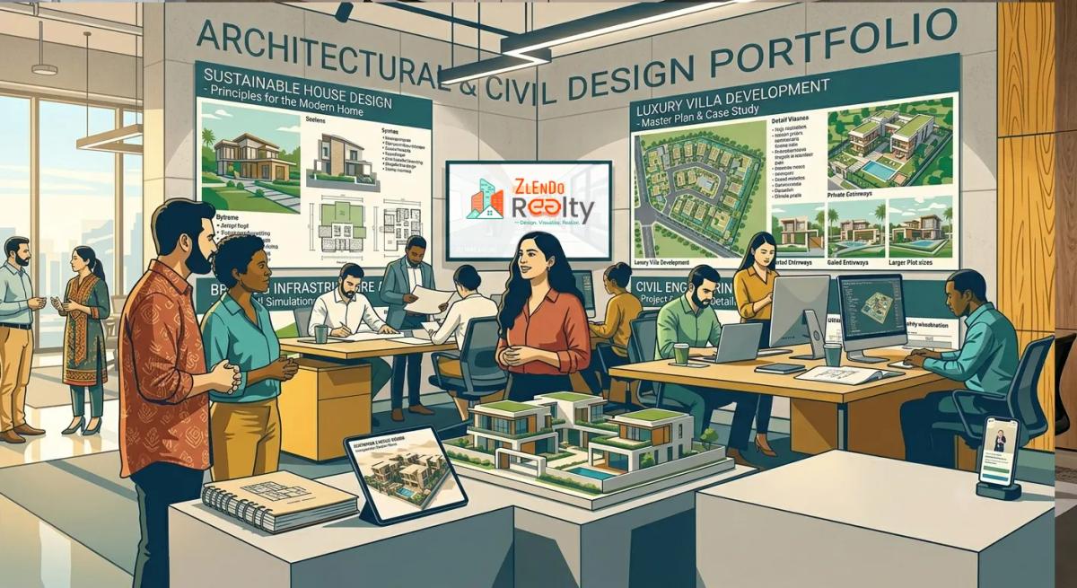 AI virtual walkthrough for architectural and property visualization 