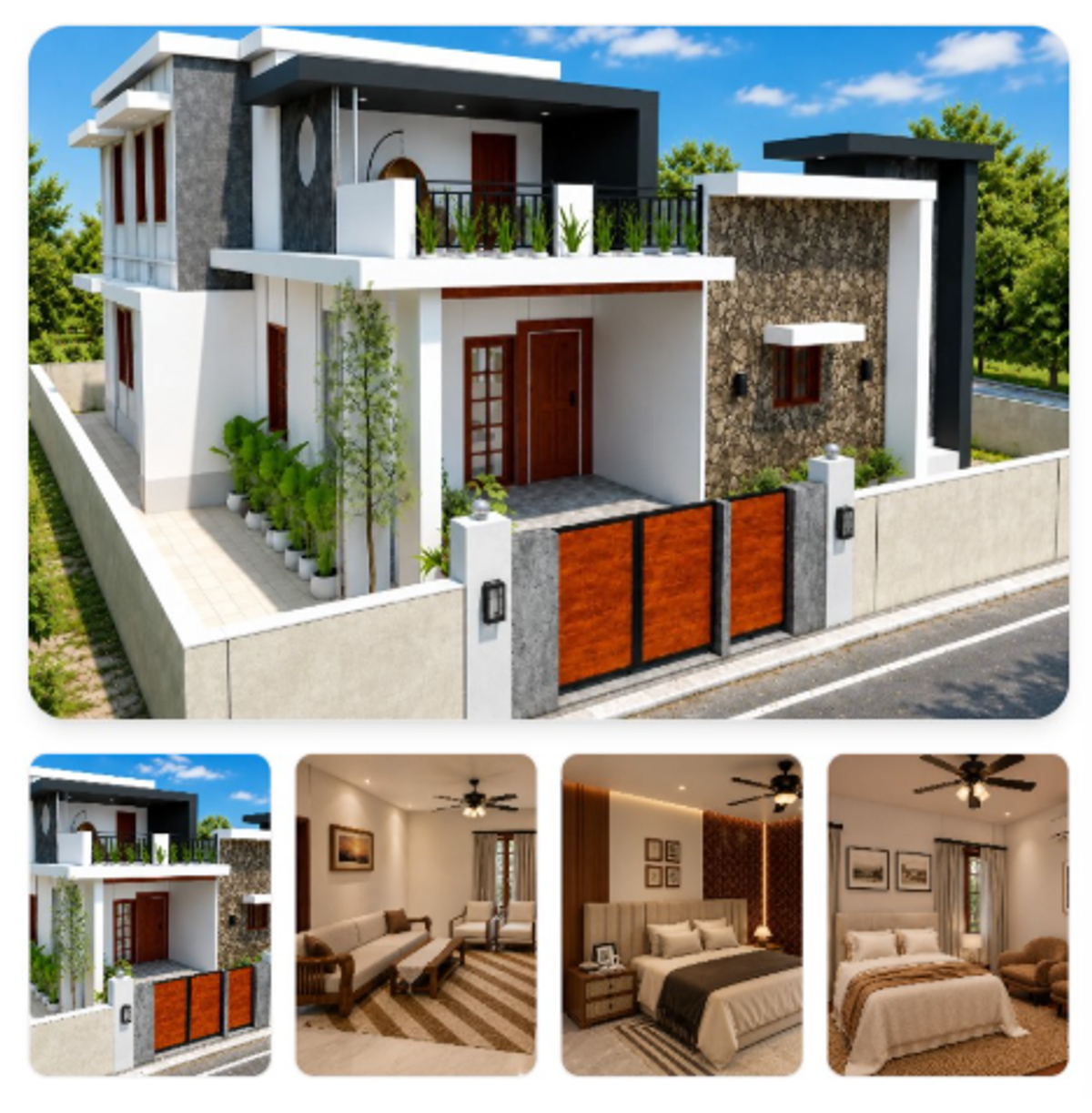 SkyEdge Villa 3BHK – Smart Duplex Living