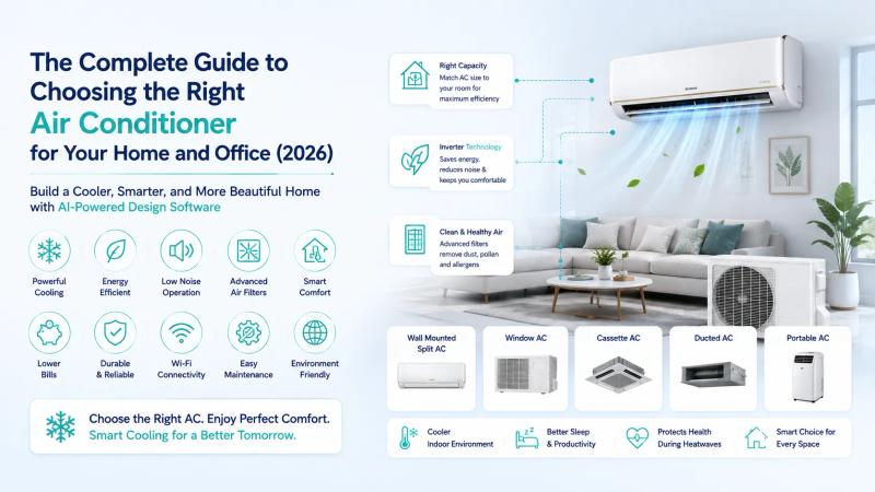 How to Choose the Right Air Conditioner for Home and Office with AC Buying Guide