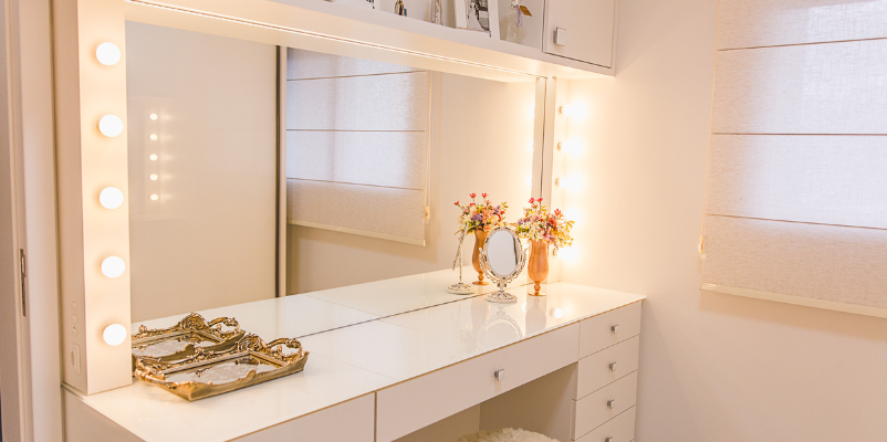 dressing room size