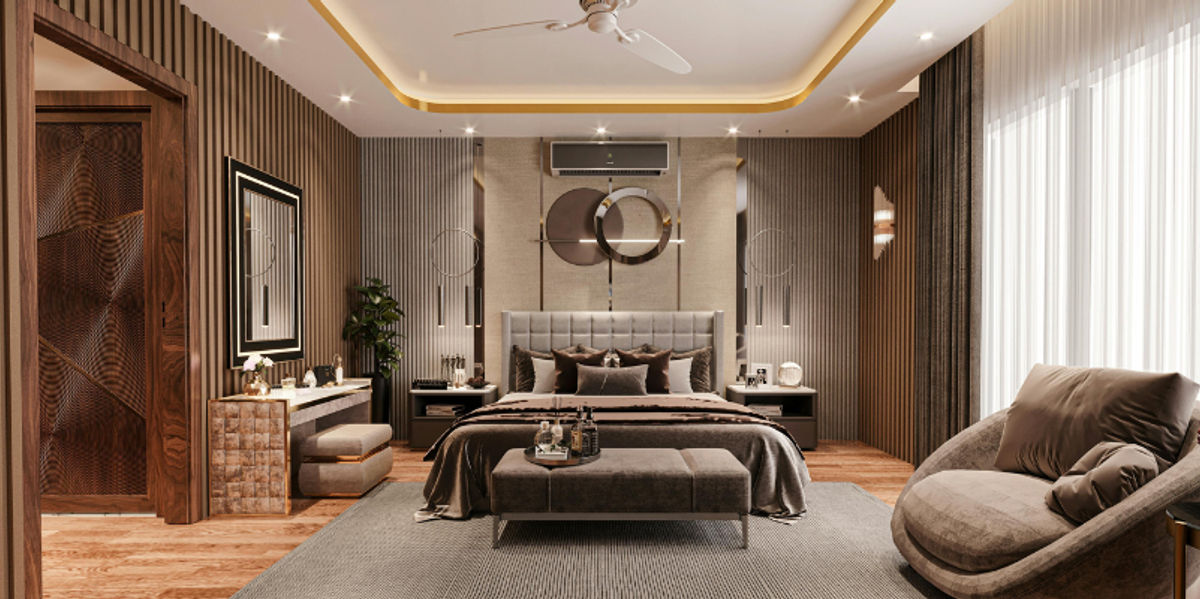 PVC interior design for bedroom 