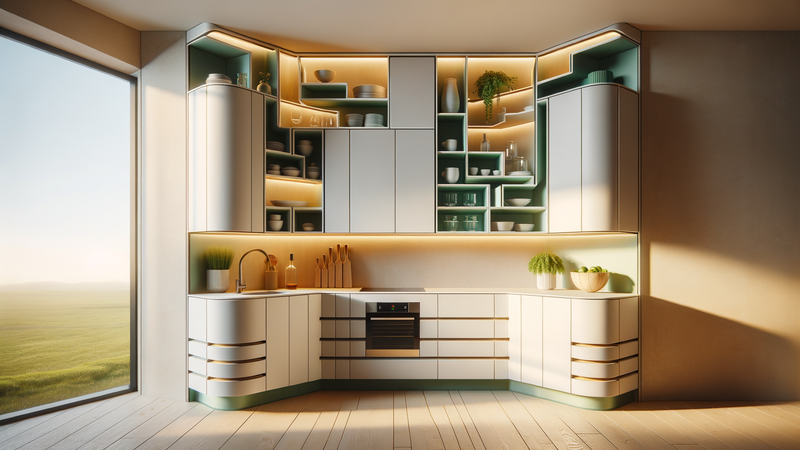 Corner Kitchen Cabinet Design Ideas: Maximize Space Effortlessly