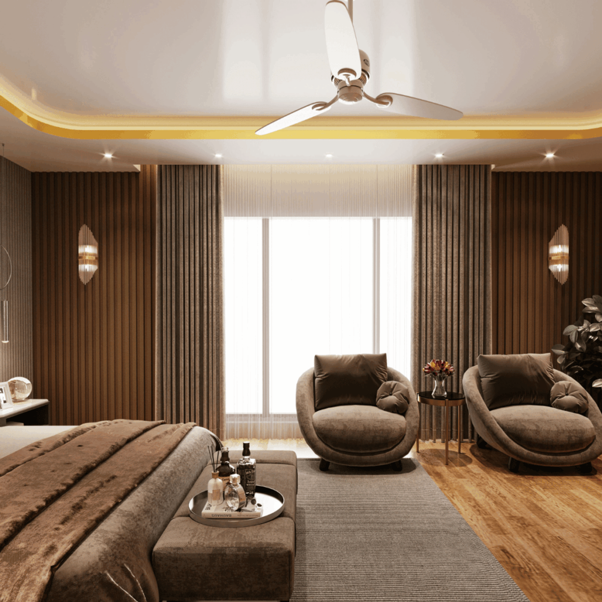 bedroom wall panel