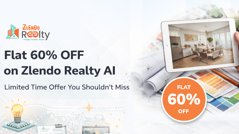Flat 60% off on Zlendo Realty properties - Limited time offer