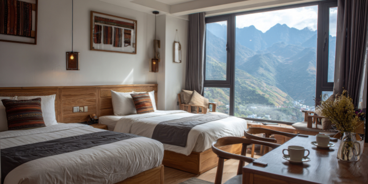 deluxe twin room