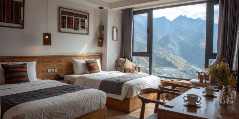 deluxe twin room