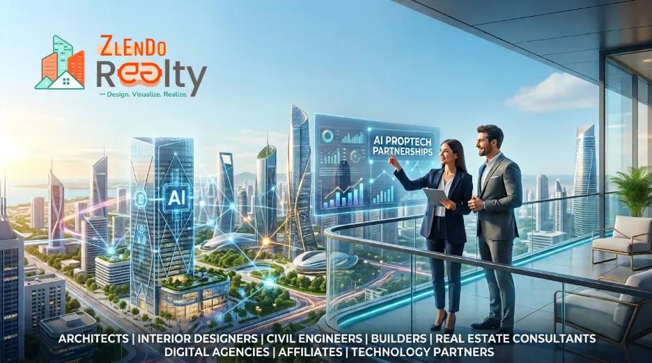 Zlendo Realty AI-powered real estate platform for modern property planning