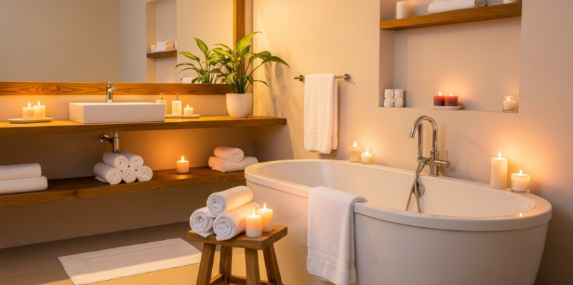 average bathroom size