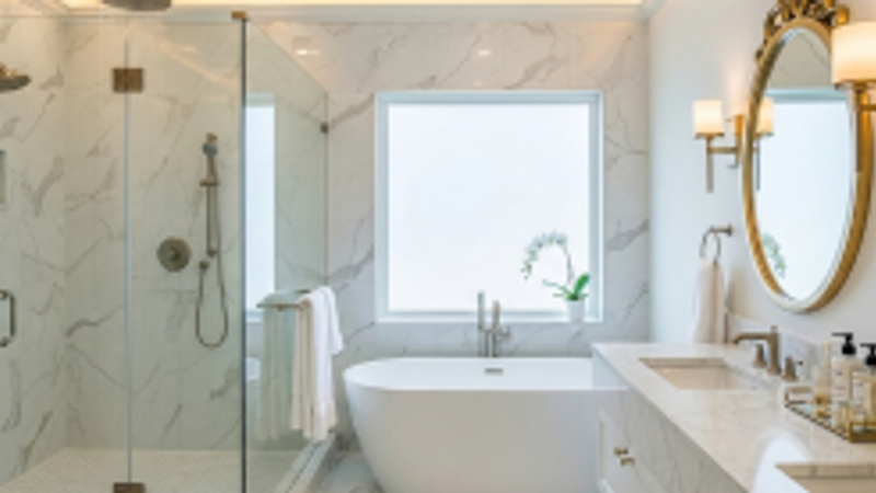 average bathroom size