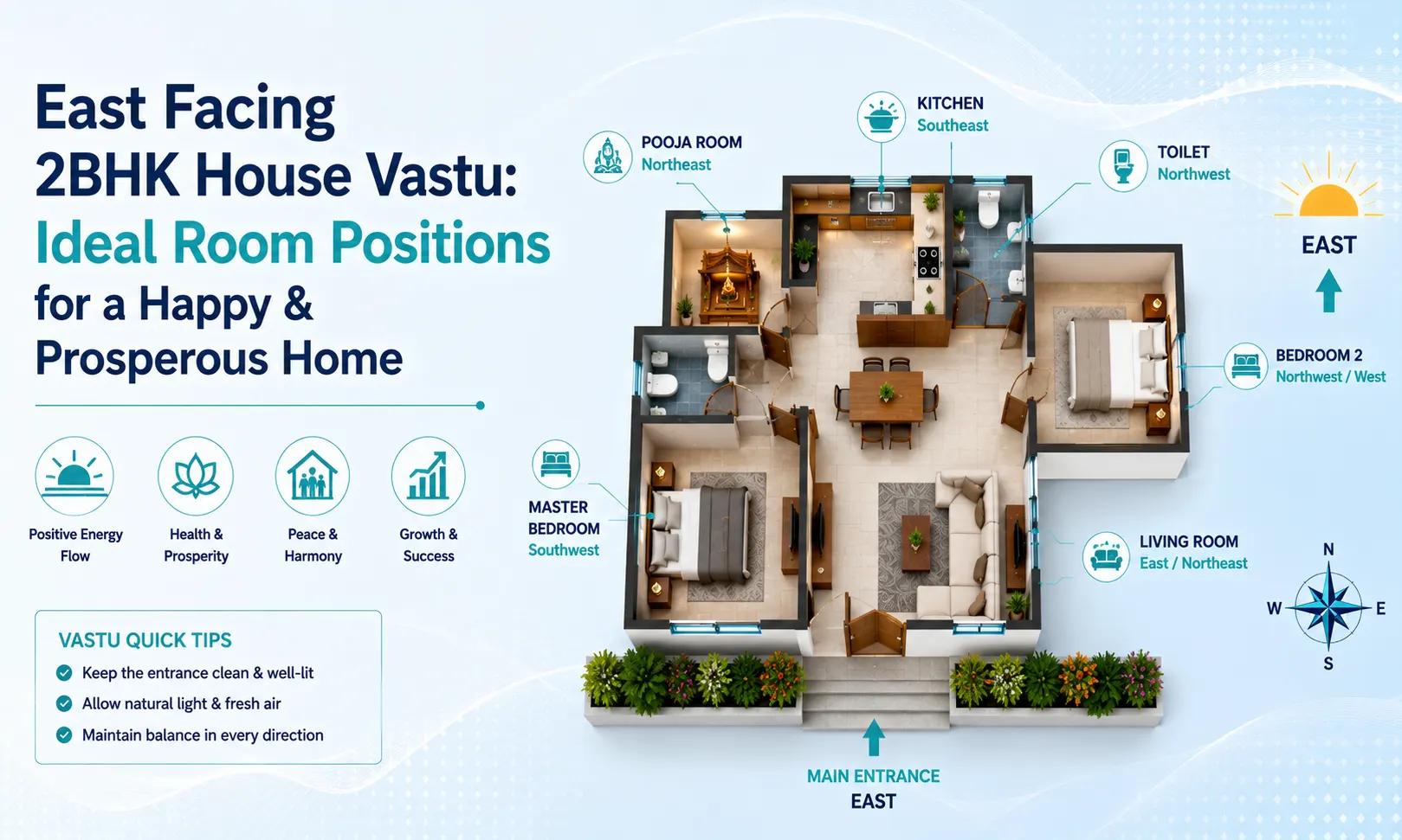 east-facing-2bhk-house-vastu-room-positions-layout-guide