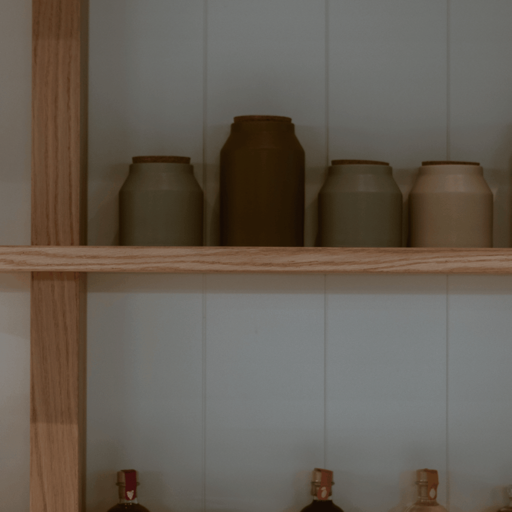 Main Hall Cement Cupboard Designs in Hall