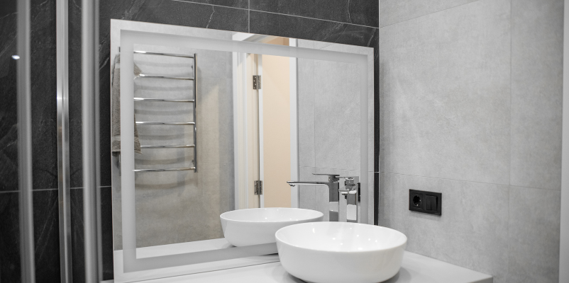 wash basin wall design