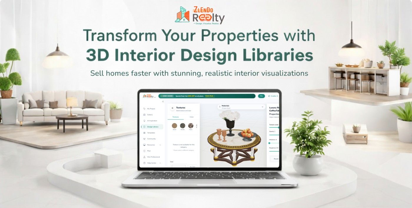 Sell Homes Faster with Smart 3D Interior Design Libraries
