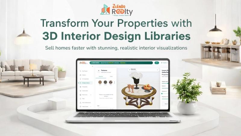 Sell Homes Faster with Smart 3D Interior Design Libraries