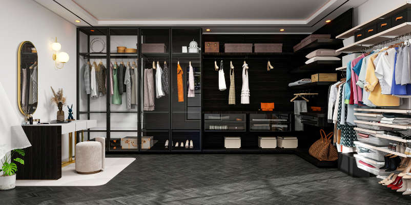 standard wardrobe width