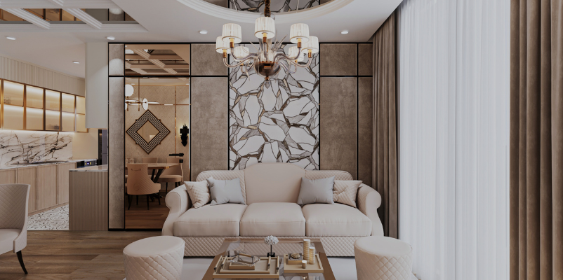 Living room designs in Indian style