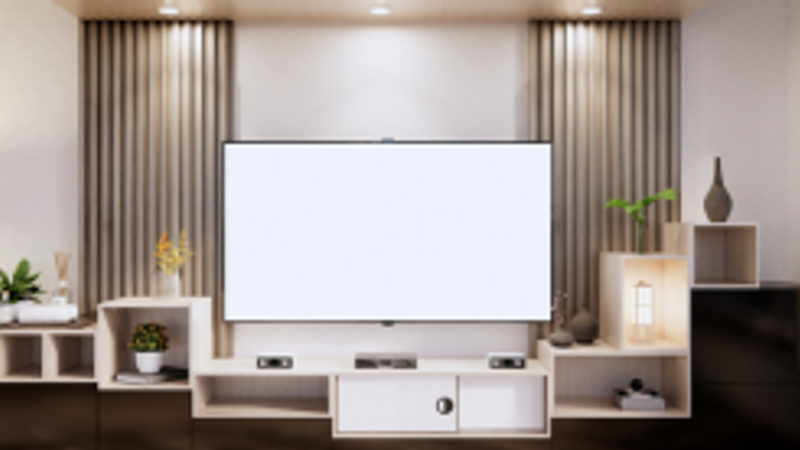 standard TV unit dimensions