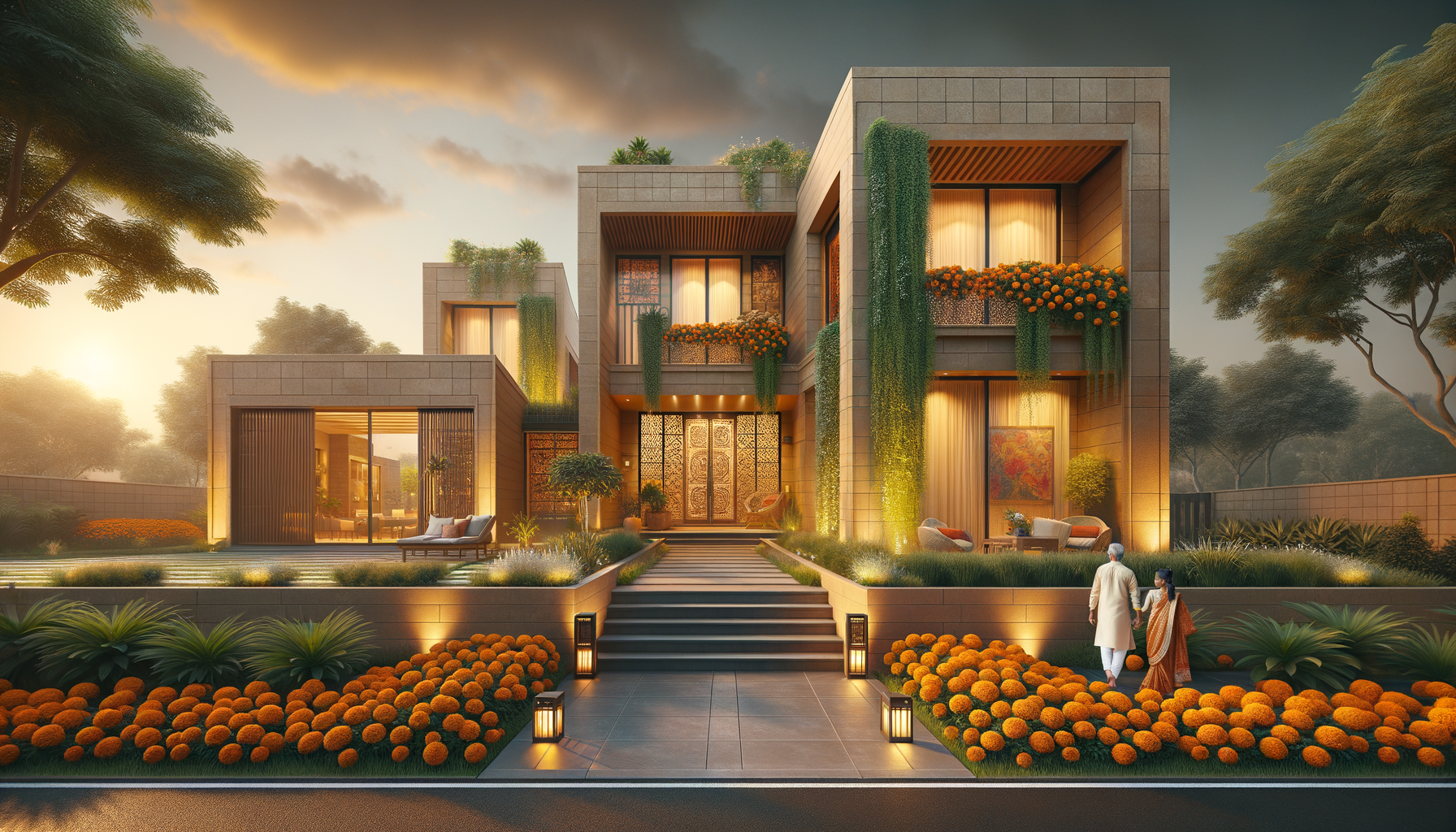 Home Front Design Simple: 5 Transformative Ideas for Modern Indian Houses