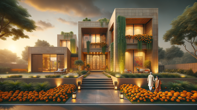 Home Front Design Simple: 5 Transformative Ideas for Modern Indian Houses