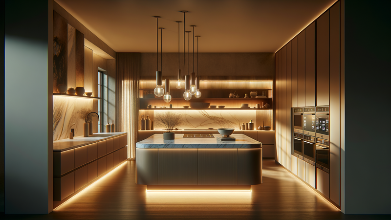 Kitchen Lighting Ideas: Smart Fixtures, Ambient Styles, and Energy-Efficient Solutions