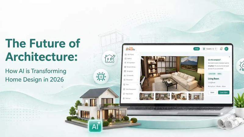 Zlendo Realty AI platform demonstrating AI-powered home design and architecture transformation in 2026