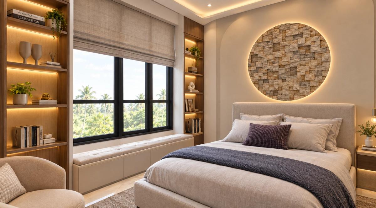 Solara House bedroom interior design