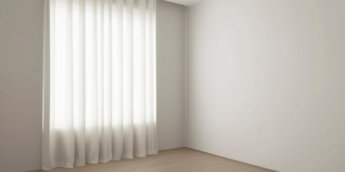 blinds or curtains