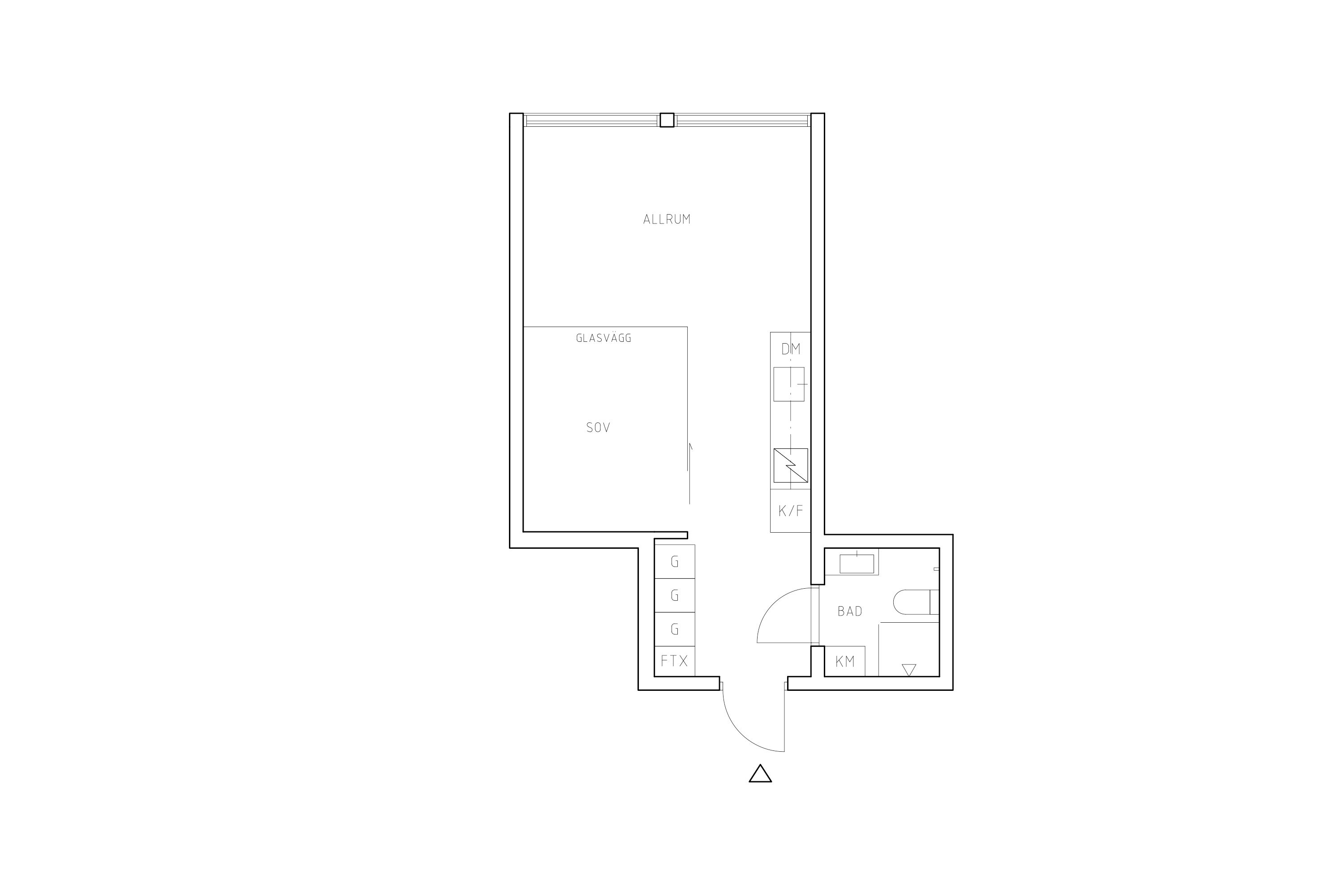 Planritning lägenhet 6003