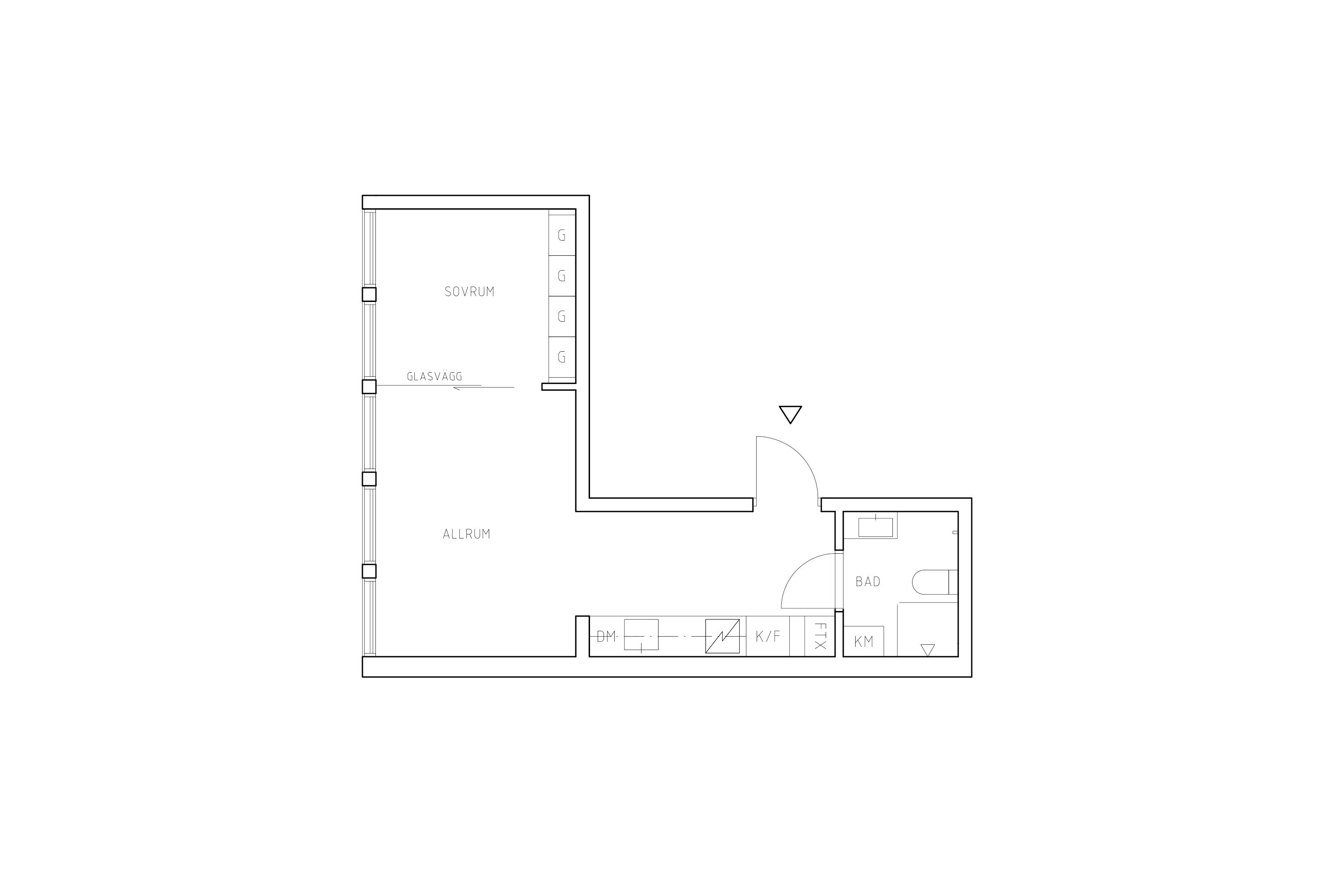 Planritning lägenhet 4001