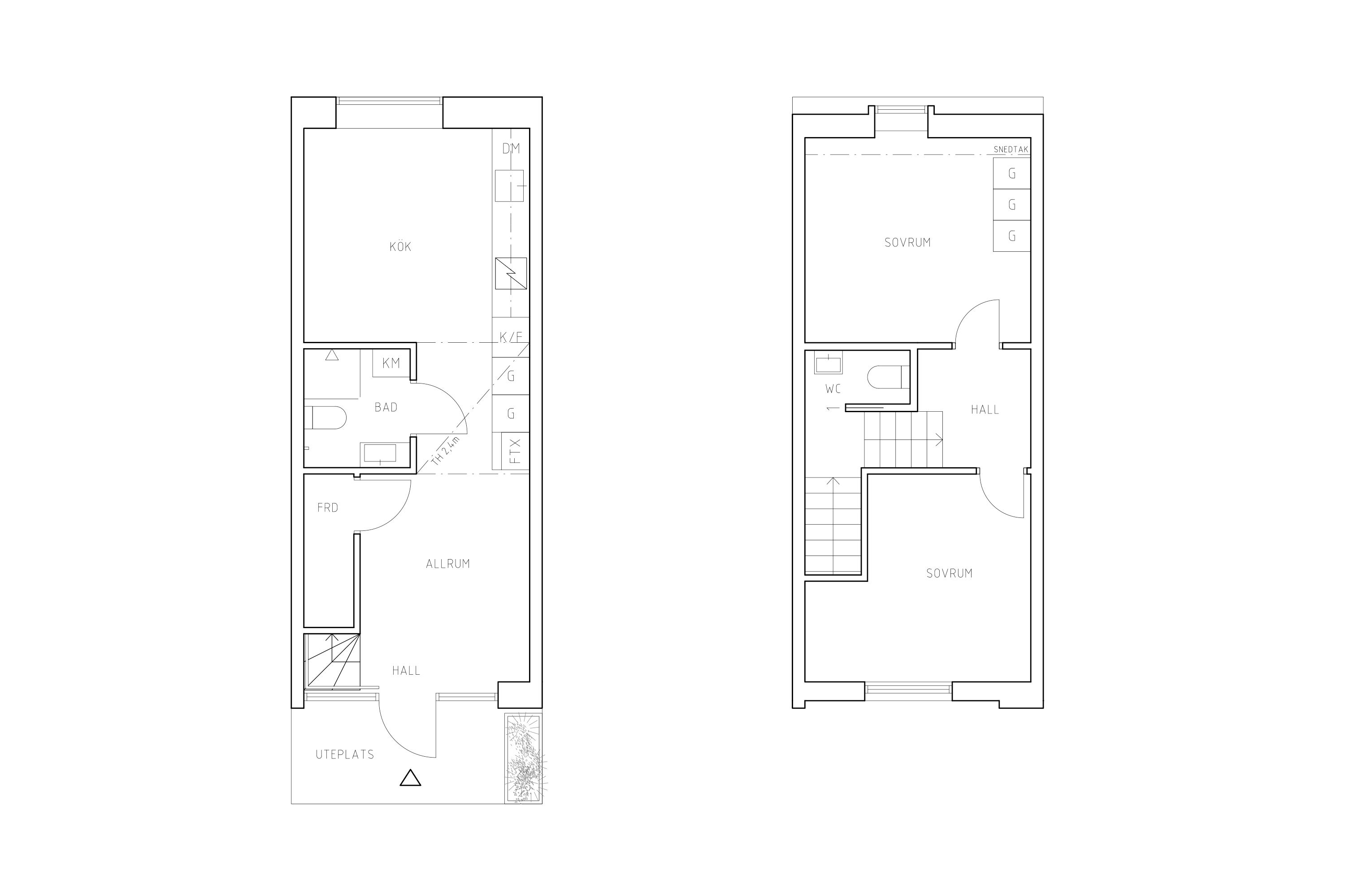 Planritning lägenhet 1001 A
