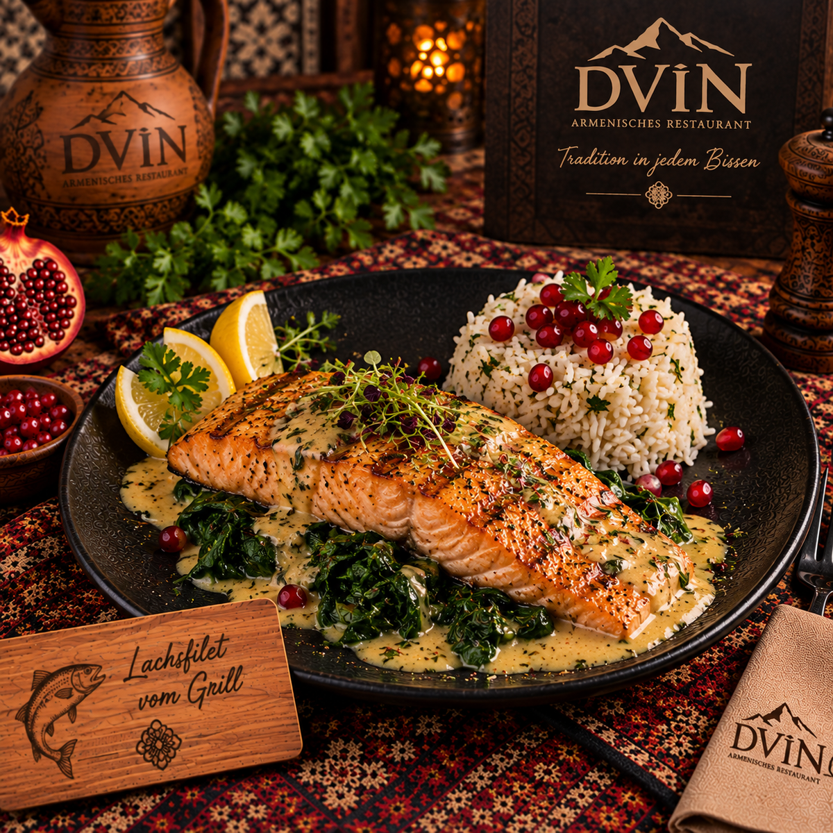 26. Lachs mit Soße