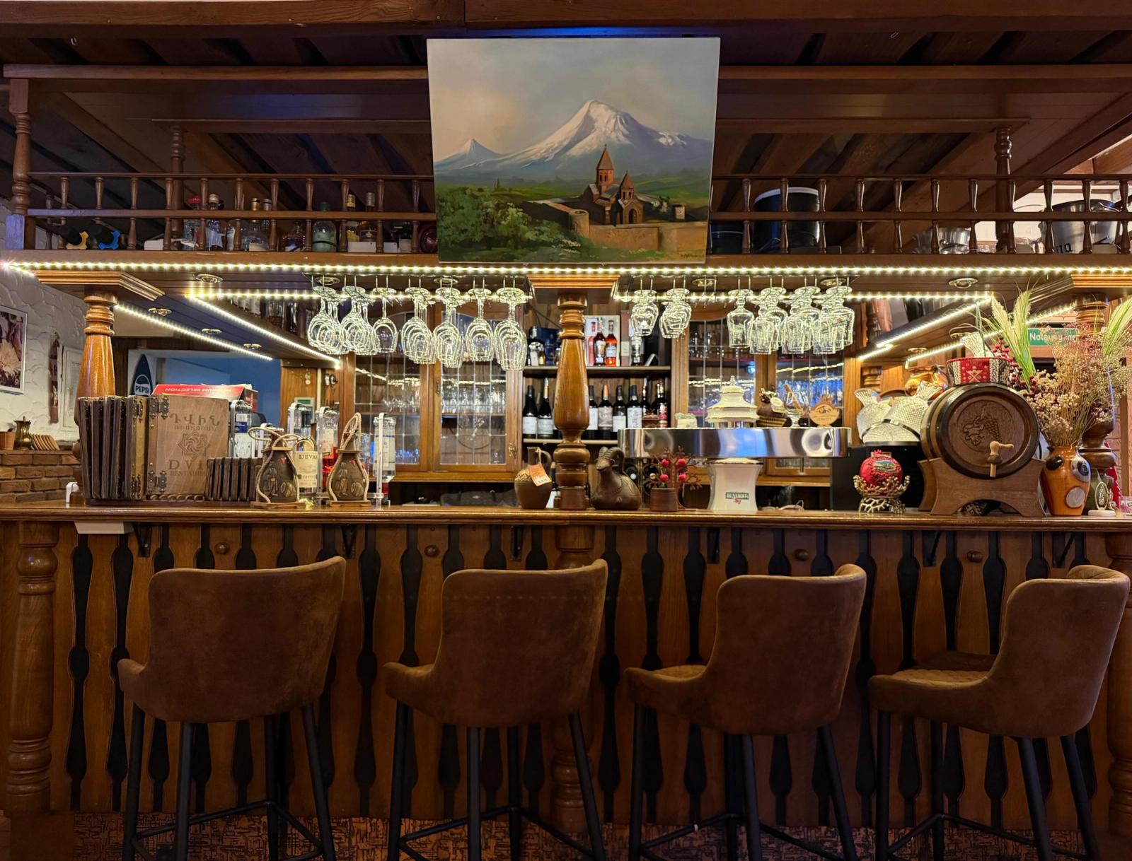 Gedeckter Tisch im DVIN Restaurant